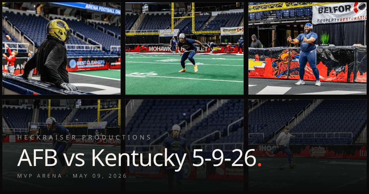 AFB versus Kentucky at MVP Arena - a sports gallery delivered on Encore by HeckRaiser Productions